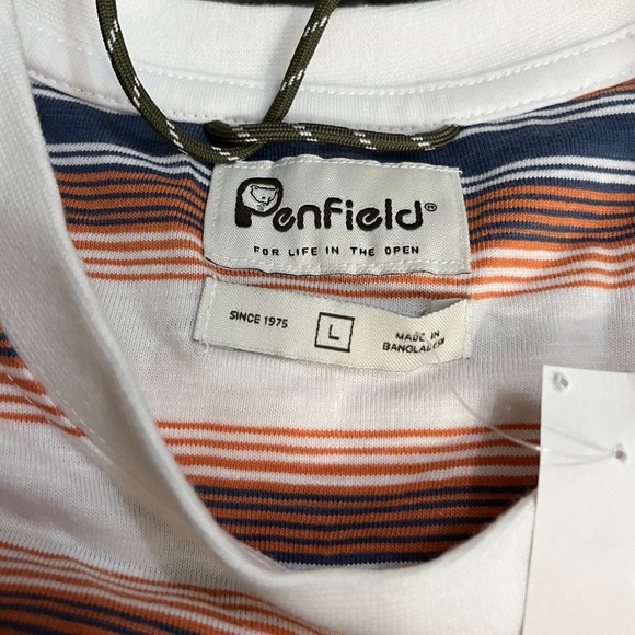NWT - Penfield Men’s Bear Ombré Stripe T Shirt - Size L - Picture 8 of 9